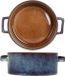 Cosy & Trendy Kom Quintana Amber - 4 Stuks 450 ml Ø 13 cm - Porselein - Vaatwasserbestendig