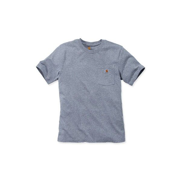 Carhartt 103296 Workwear Pocket T-Shirt - Heather Grey - L