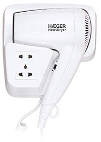 Haeger HD-120.006A Hotel-Dry haardroger met 1200 W vermogen, 1 snelheidsniveaus, internationale eletrische opname, 1 snelheidsniveau, 1 temperatuurinstelling