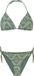 Protest Prtfolta – Triangle bikini set Dames – Veggie Green – Dierenprint – Koordsluiting – Uitneembare vulling – XXL