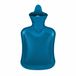 Relaxdays Warmwaterkruik 1 liter zonder hoes, blauw