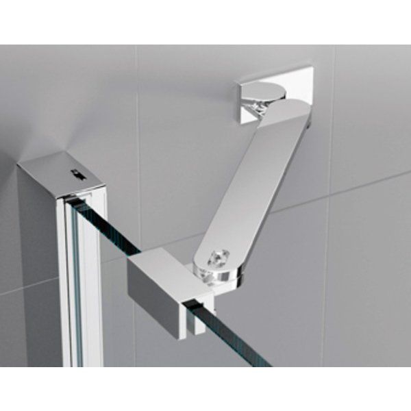 Novellini muursteun 35cm chroom R80LOU350K