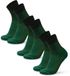 DANISH ENDURANCE Wandelsokken - Lichte Merino Wol Sokken met Blaarbescherming - Unisex - 3 Paar - Maat 43-47