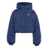 adidas Originals Adicolor Kort Pufferjack Met Capuchon, maat XX-Large