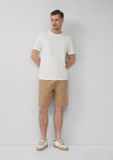 s.Oliver Bermuda DETROIT Heren Broek Katoen Regular Fit Zandsteen