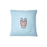 Bona Basics, Decoratieve kussenhoes, Lichtblauw, 60x60 cm