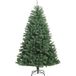 Sapin de Noël artificiel à charnières avec support vert 120 cm