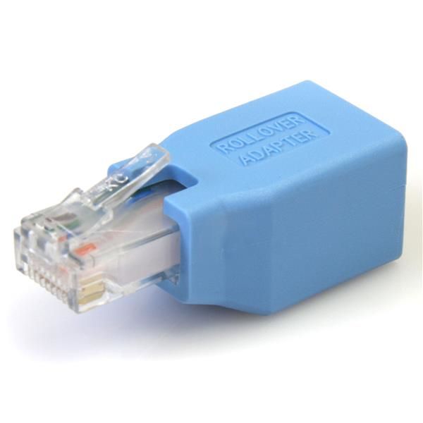 StarTech.com Cisco Console Rollover Adapter - RJ45 - Blue