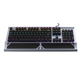 Inca IKG-444 Clavier de jeu - Mécanique - LED RGB - Gris
