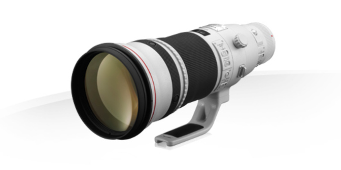 Canon EF 500mm f/4L IS II USM - Telelens - Wit/Zwart