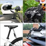 Ibenzoa® antivols à combinaison pour vélos, motos, scooters et plus
