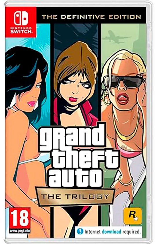 Rockstar GTA The Trilogy: The Definitive Edition - Nintendo Switch