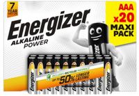 Energizer Power AA Batterijen - 20 stuks - Alkaline Batterij - 1.5V