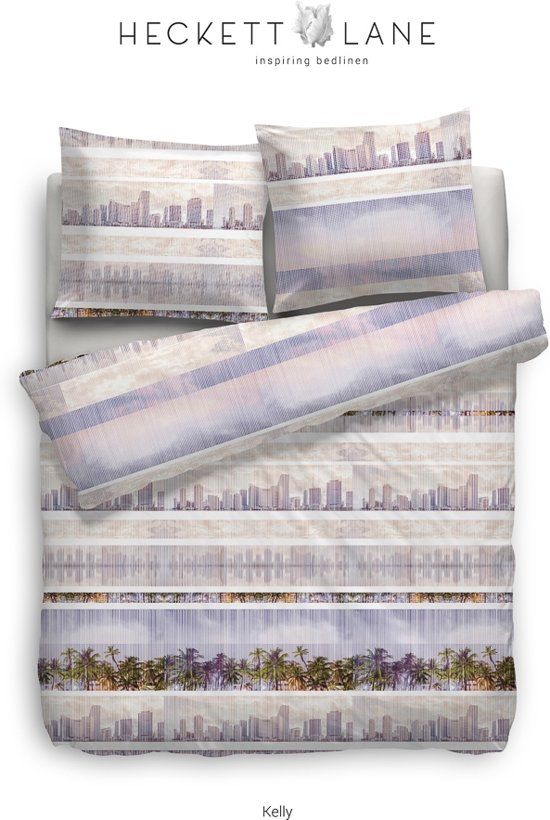 Heckett & Lane Dekbedovertrek Katoen Kelly - multi 240x200/220cm