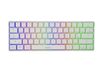 GENESIS Thor 660 Clavier de jeu USB + Bluetooth QWERTY US International Blanc