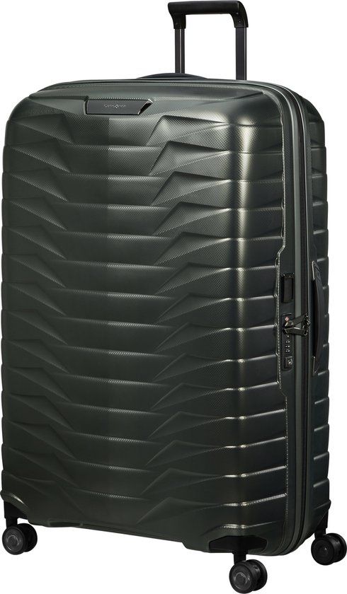 Samsonite Proxis Spinner 86cm - Matt Climbing Ivy - Hardcase - 4 Wielen - TSA Cijferslot - 147L