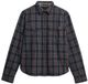 Superdry Chemise en flanelle à carreaux Lumberjack pour femme Marine/Jaune à carreaux