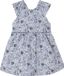 Vertbaudet Feestelijke babyjurk met bloemen wit met print