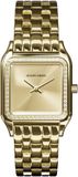 Jacques Lemans Horloge Antwerpen Dames Polshorloge Goudkleurig Staal Analoog Quartz 5 ATM