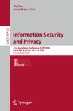 Information Springer Nature Lecture Notes in Computer Science 16792 - Information Security and Privacy