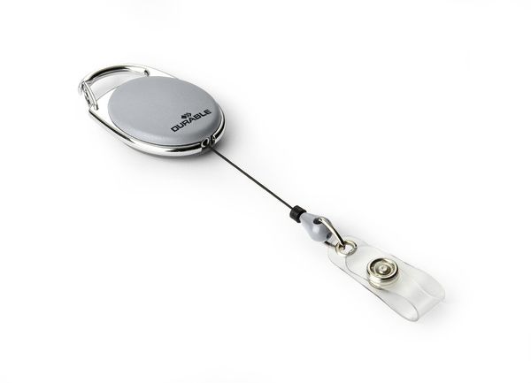 Durable Badgehouder met trekkoord Grijs 10 stuk(s)