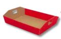 FAG ARTIGRAFICHE Mand leeg klein met handvat 31 x 24,5 x 6 cm mand voor Kerstmis