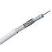 Hirschmann KOKA 9 Eca câble coaxial - 20 m - Blanc