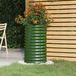 Maison Exclusive - Jardinière de jardin Acier galvanisé 40x40x68 cm Vert