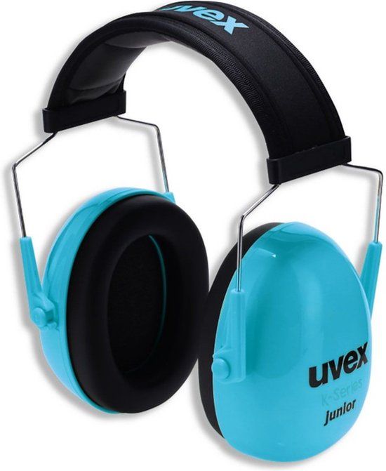 Uvex K junior oorbeschermers blauw