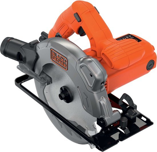 BLACK+DECKER CS1250LKA-QS handcirkelzaag - 1250W - 190mm - incl. koffer en 2 zaagbladen