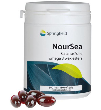 Springfield NourSea calanusolie omega 3 wax esters (180SFT