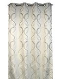 Urban Echo gordijn, polyester, 260 x 140 cm, natuur