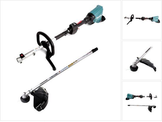 Makita DUX60ZM4 36V (2x 18V) Li-Ion accu combisysteem body met bosmaaier opzetstuk - koolborstelloos