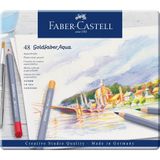 Faber-Castell Goldfaber Aqua - 48 Crayons de couleur - Bois - Allemagne