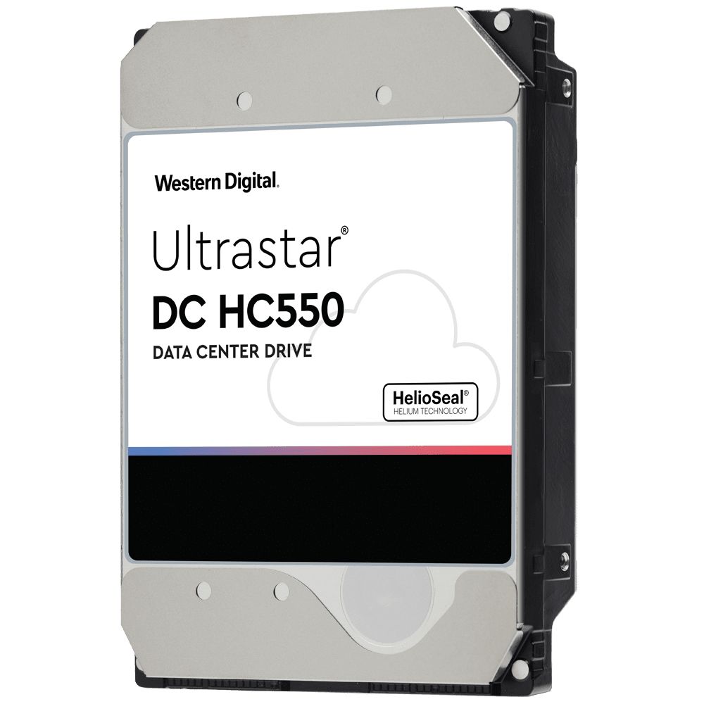 Western Digital Ultrastar DC HC550 - Interne harde schijf - 3.5 inch