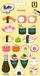 Imagicom Stickervel 3d Sushi Junior 19 X 10 Cm Pvc Wit/groen