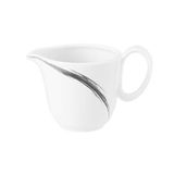 Seltmann 001.745490 Paso porseleinen melkkannetje, rond, grijs, 0,25 l, 13,0 cm x 8,3 cm x 8,6 cm