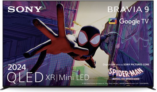 Sony Bravia 9 - 85 inch - 4K QLED XR MiniLED - 2024