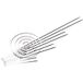 HellermannTyton 111-01552 MST700S Serre-câbles 700 mm 5.90 mm Argent Avec fermeture à bille, Stabilisé à chaud 1 pièce(s)