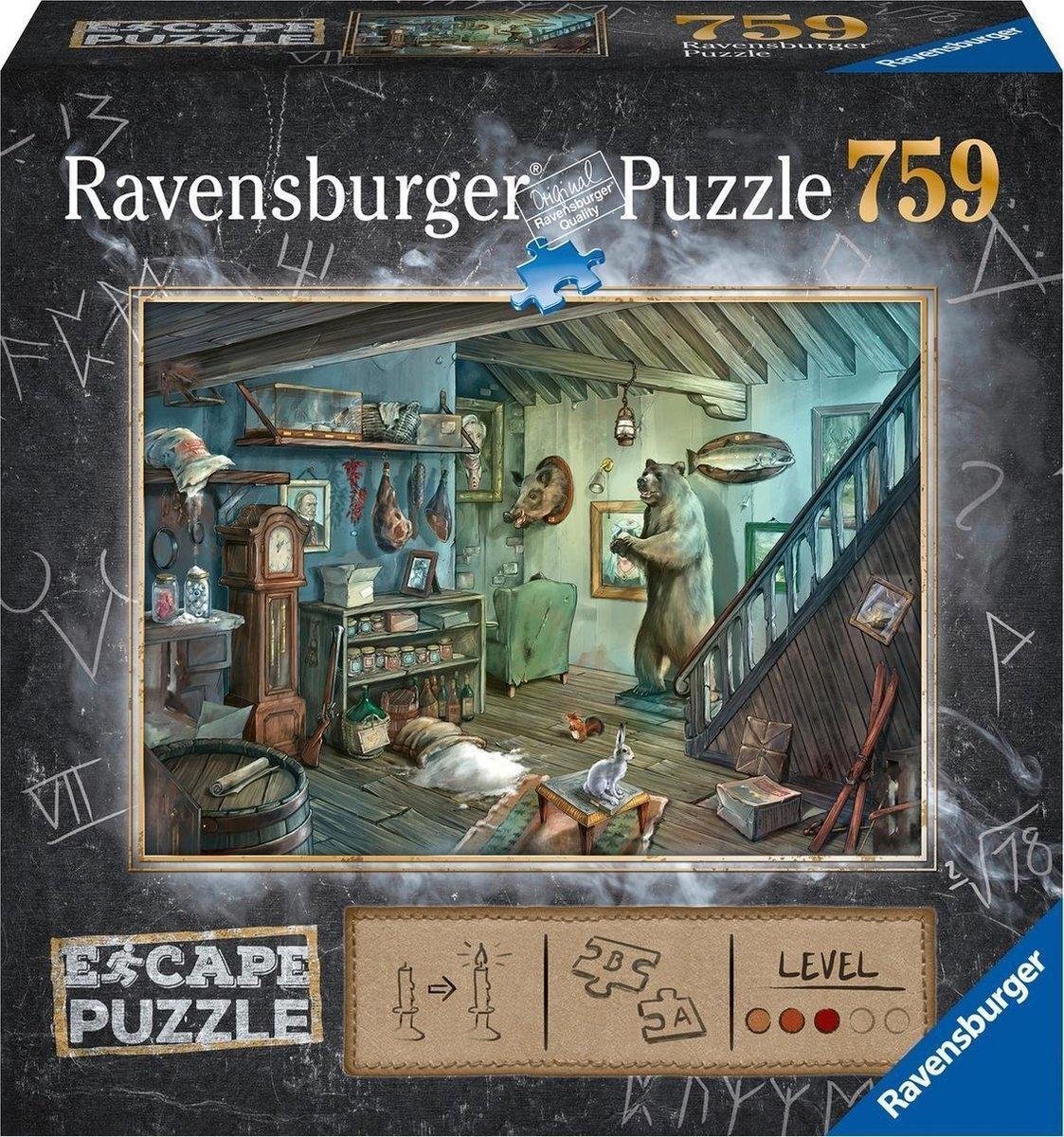 Ravensburger Puzzel Escape: Artist's Studio 759 stukjes