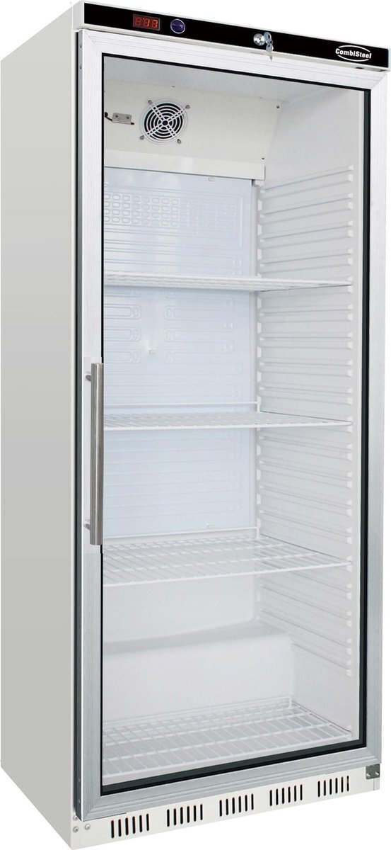 - Horeca Koelkast Glasdeur | 570 Liter grijs