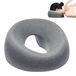 Massage coussin de visage en forme de U avec appui-tête, conception ergonomique pour un confort optimal pendant les massages