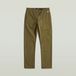 G-Star Slim Chino wmn Pantalon de jogging femme Vert antique Coton Élasthanne 27/34