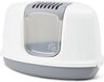 Savic Kattentoilet Nestor Corner - Hoek Kattenbak - Grijs/Wit