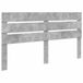 vidaXL Hoofdbord met hoofdeinde Beton Grijs 180 cm Bewerkt hout
