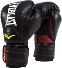 Everlast Elite Muay Thai Bokshandschoenen - Leer - Zwart - 14 oz.