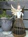 Dekoengel Vanessa, ange en crème-doré Vanessa, crème - 21 cm