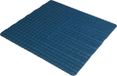 Urban Living Badkamer/douche anti slip mat - rubber - donkerblauw - 55 x 55 cm