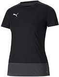 PUMA Damen teamGOAL 23 Training Jersey W T-shirt, Black-Asphalt, XL