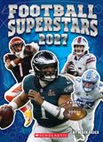 Football Scholastic Us Football Superstars 2027 (Sports Superstars with Football Eraser) Paperback